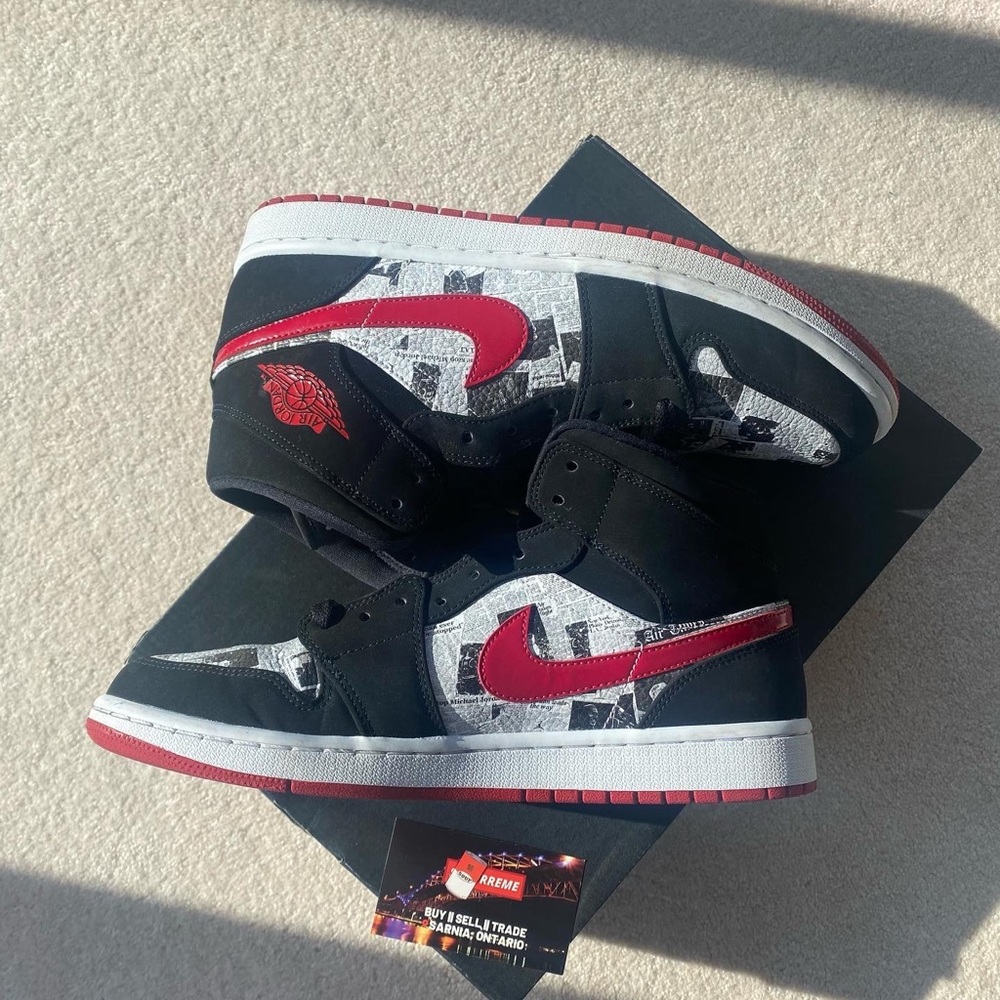 Jordan 1 “newspaper”